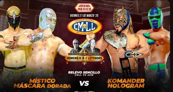CMLL Homenaje a 2 Leyendas 2025
