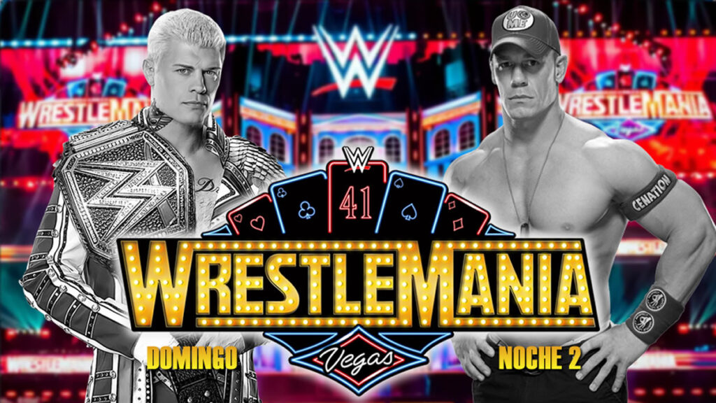 Resultados de WWE Wrestlemania 41 Noche 2 en vivo y en español 1 Ver wwe wrestlemania 41 domingo noche 2 en vivo español, goluchas en español, por internet, latin lucha libre online live transmisión