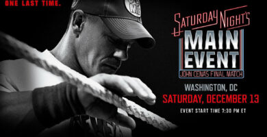 WWE Saturday Night&rsquo;s Main Event &Uacute;ltima Lucha de John Cena