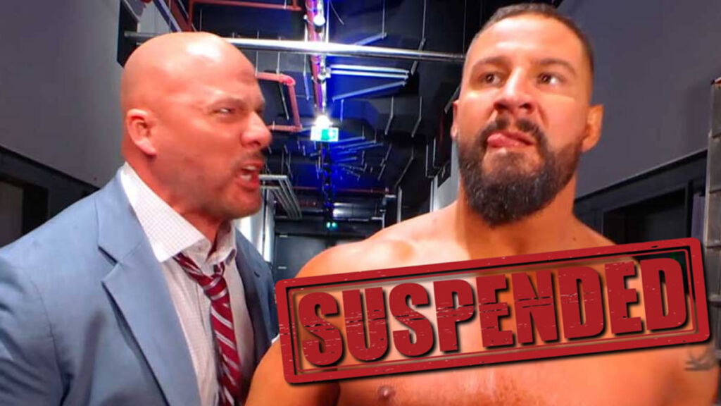 Bron Breakker es suspendido en WWE Raw