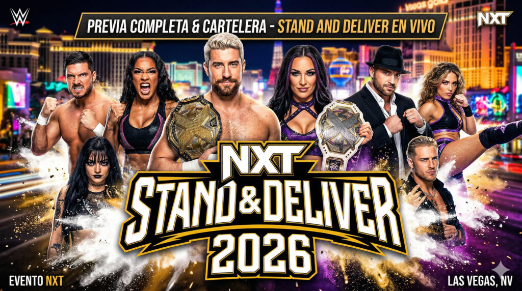 WWE NXT Stand & Deliver 2026 en vivo online