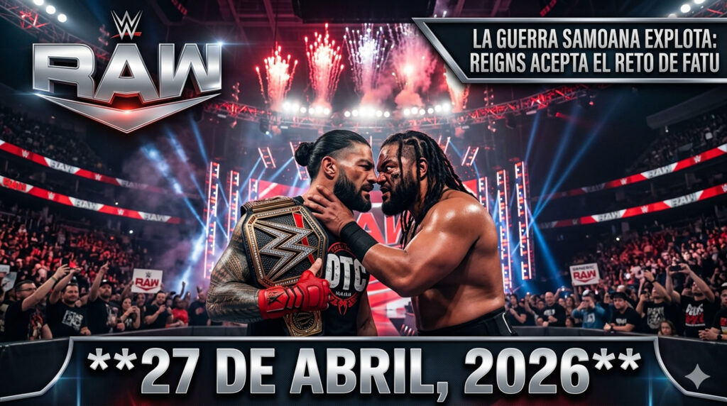 Repeticion WWE Raw 27 de Abril 2026
