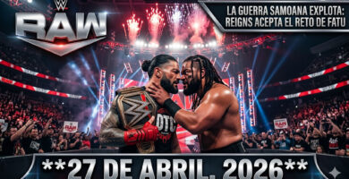 Repeticion WWE Raw 27 de Abril 2026