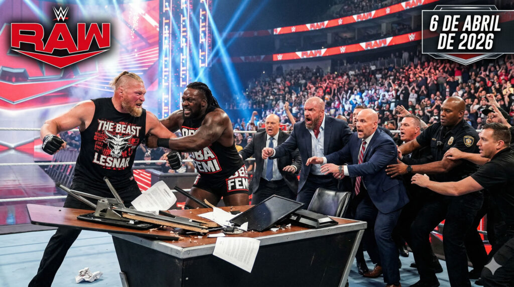 WWE Raw 6 de Abril de 2026