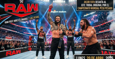 Repeticion WWE Raw 20 de abril del 2026