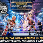wwe wrestlemania 42 noche 1 sabado en vivo