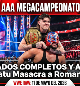 WWE Raw 11 de mayo del 2026