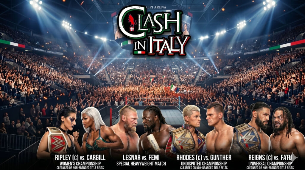 Horario para ver WWE Clash in Italy en vivo 1 ver wwe clash in italy en vivo