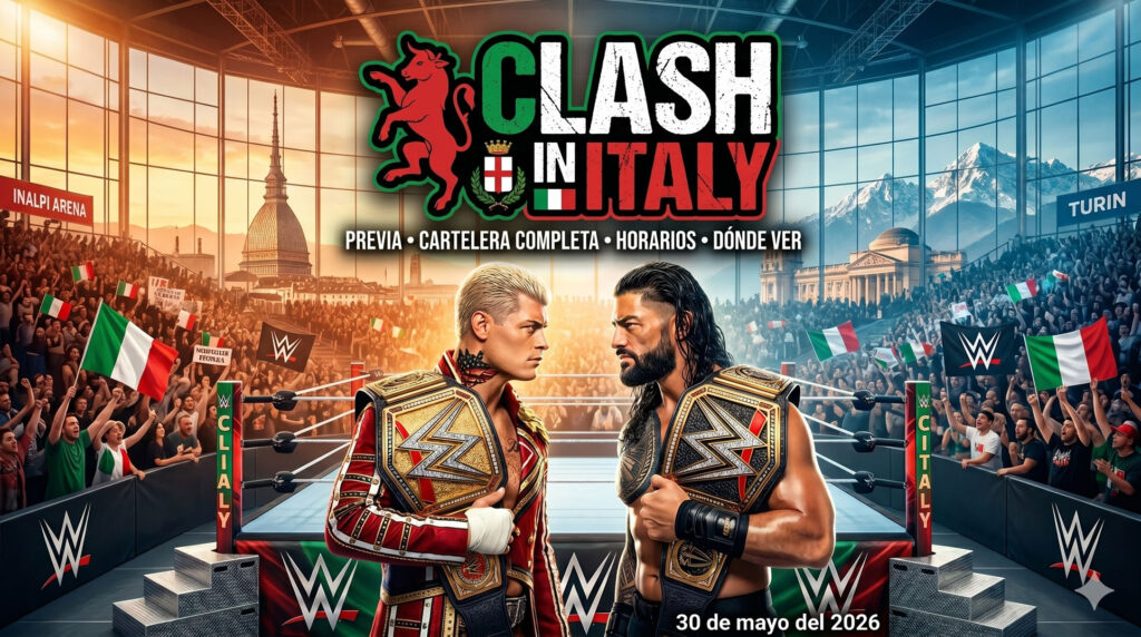 Resultados WWE Clash in Italy en vivo español 1 wwe clash in italy en vivo
