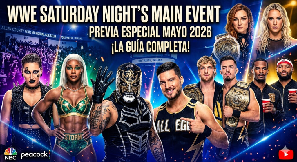 wwe saturday night main event mayo 2026