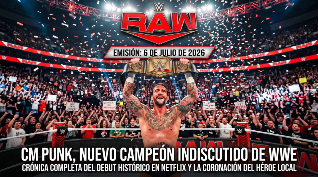 Resultados y Repetición WWE Raw 6 de Julio de 2026 1 raw 6 de julio