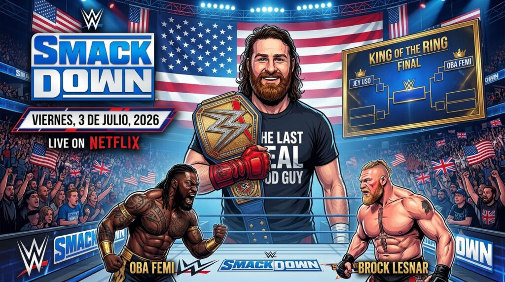 Resultados y Repetición WWE SmackDown 3 de Julio de 2026 1 smackdown 3 de julio