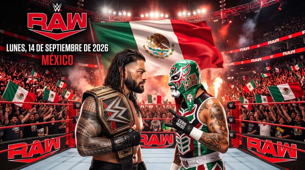 raw mexico 14 septiembre