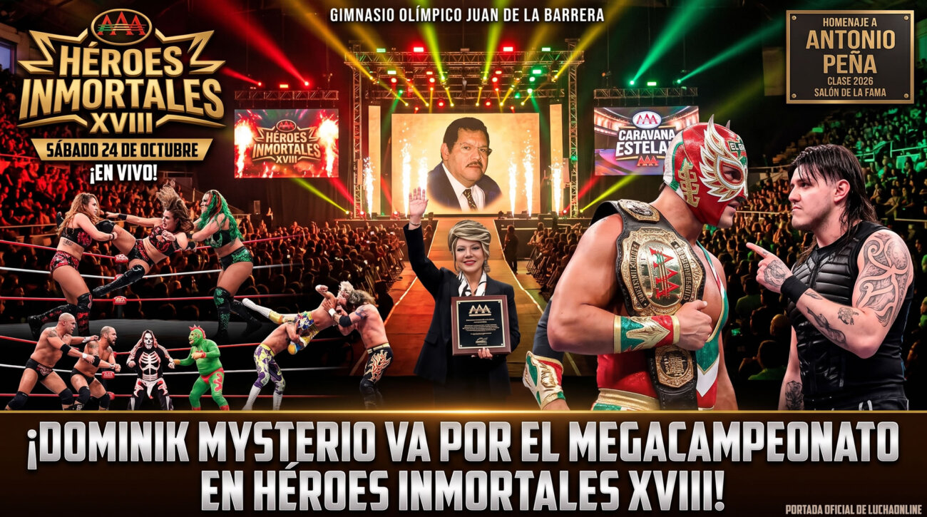 AAA Heroes Inmortales XVIII El Grande Americano (c) vs. Dominik Mysterio 2026