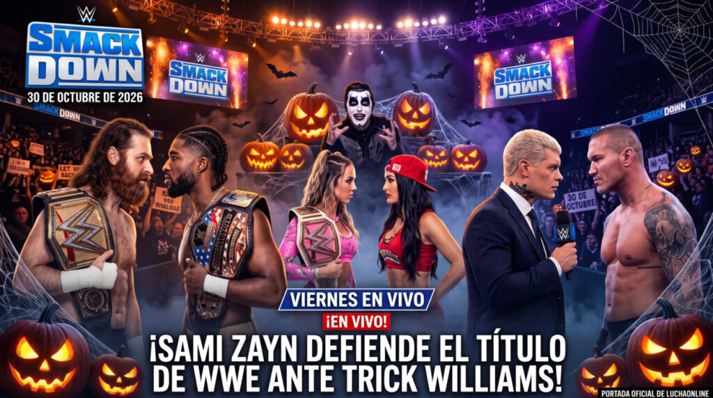 WWE SmackDown 30 de octubre en vivo