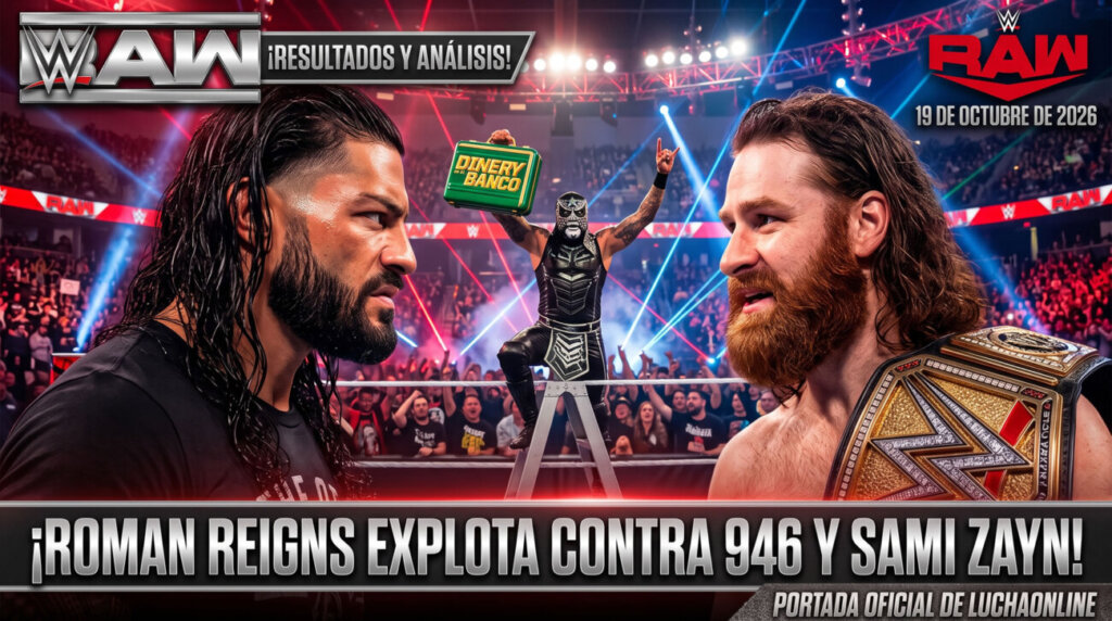 Repeticion de WWE Raw 19 de octubre de 2026 online raw 19 de octubre