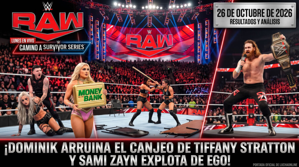 Repeticion de WWE Raw 26 de octubre de 2026 online raw 26 de octubre