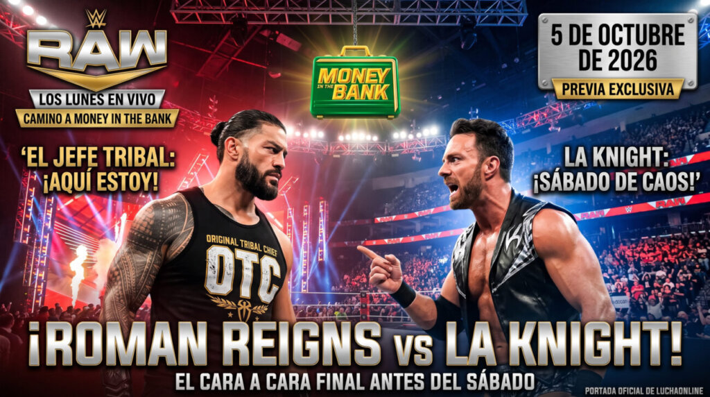 WWE Raw 5 de octubre de 2026 online repeticion raw 5 de octubre