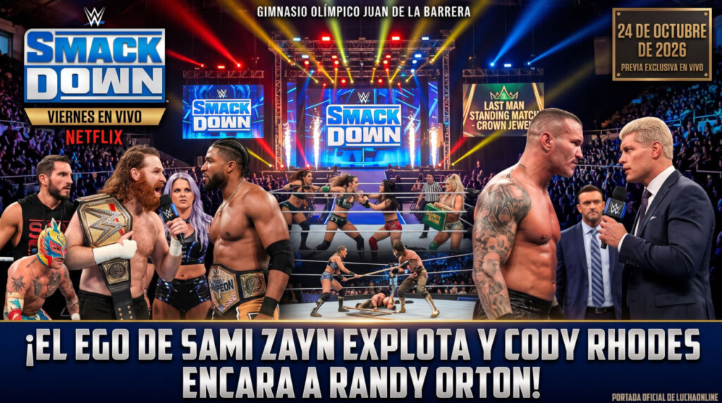 Video de WWE SmackDown 23 de octubre de 2026 online smackdown 23 de octubre